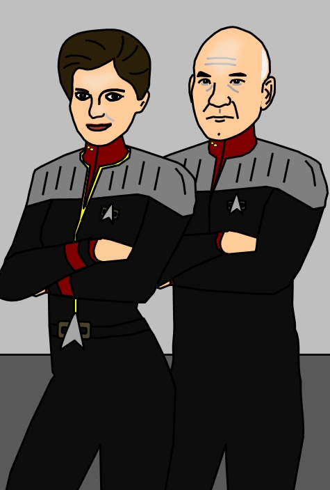 Picard & Janeway